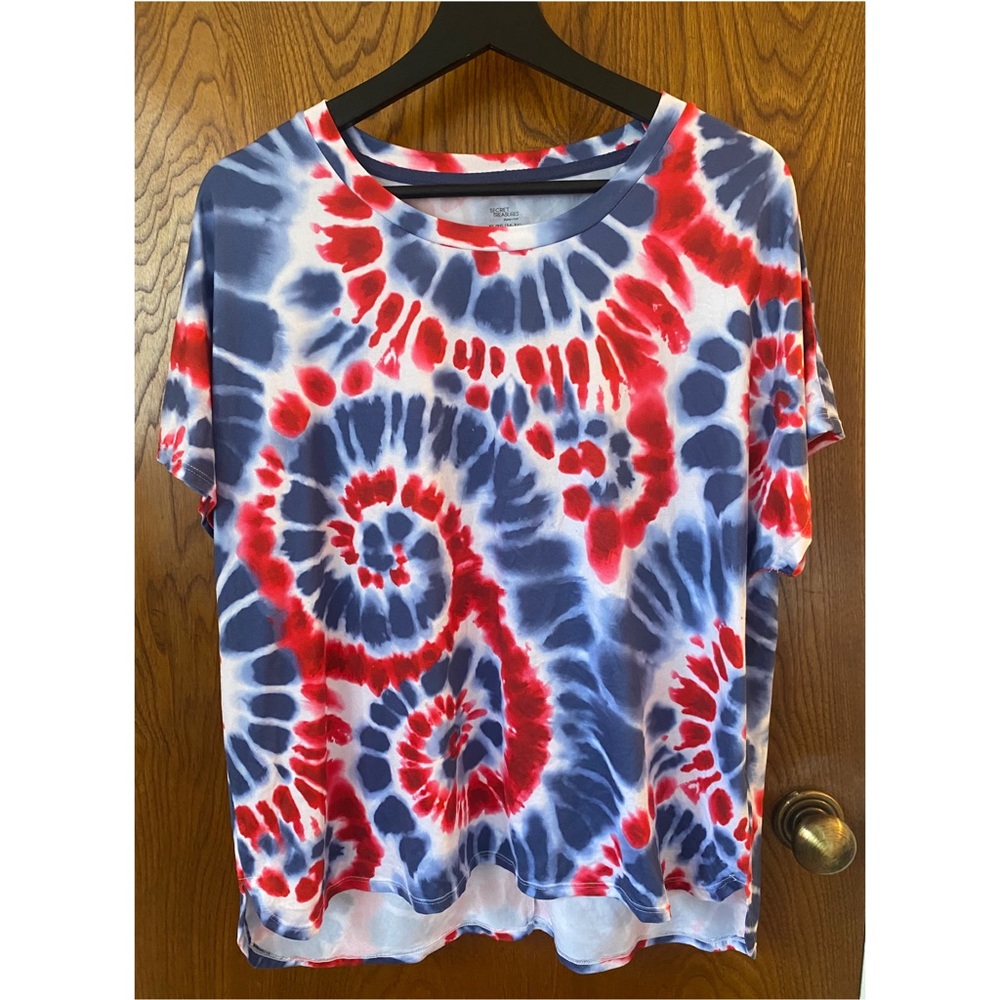 Secret Treasures Tye Die T Shirt Size XL (16-18) Women Men Kids